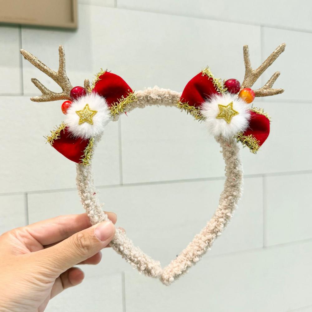 Reindeer Antlers Headband - Noel saç bandı kadın geyik saç