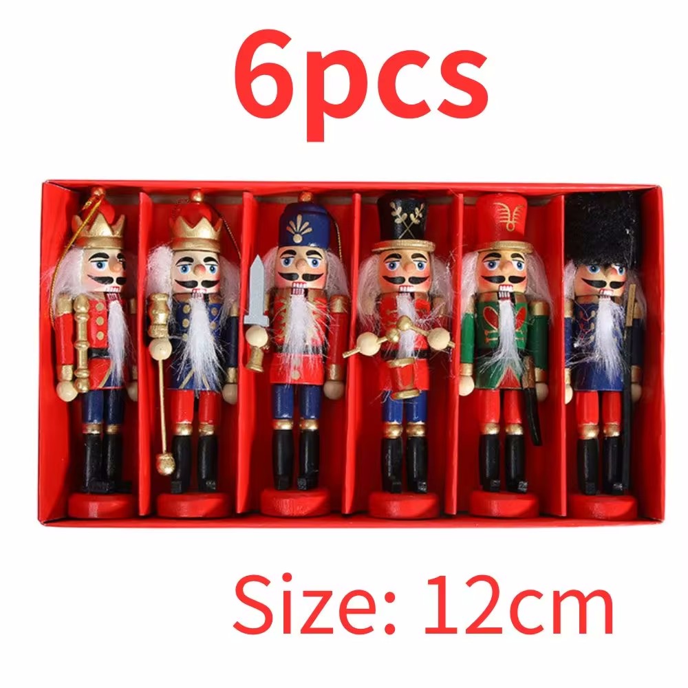 Nutcracker Figurine - 10/12/14cm Fındıkkıran Minyatürleri Pembe Seri Fındıkkıran