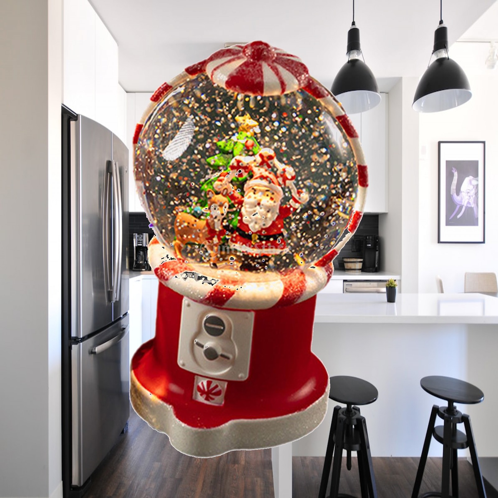 Snow Globe Musical - Noel Müzikal Kar Küresi Koleksiyonluk El