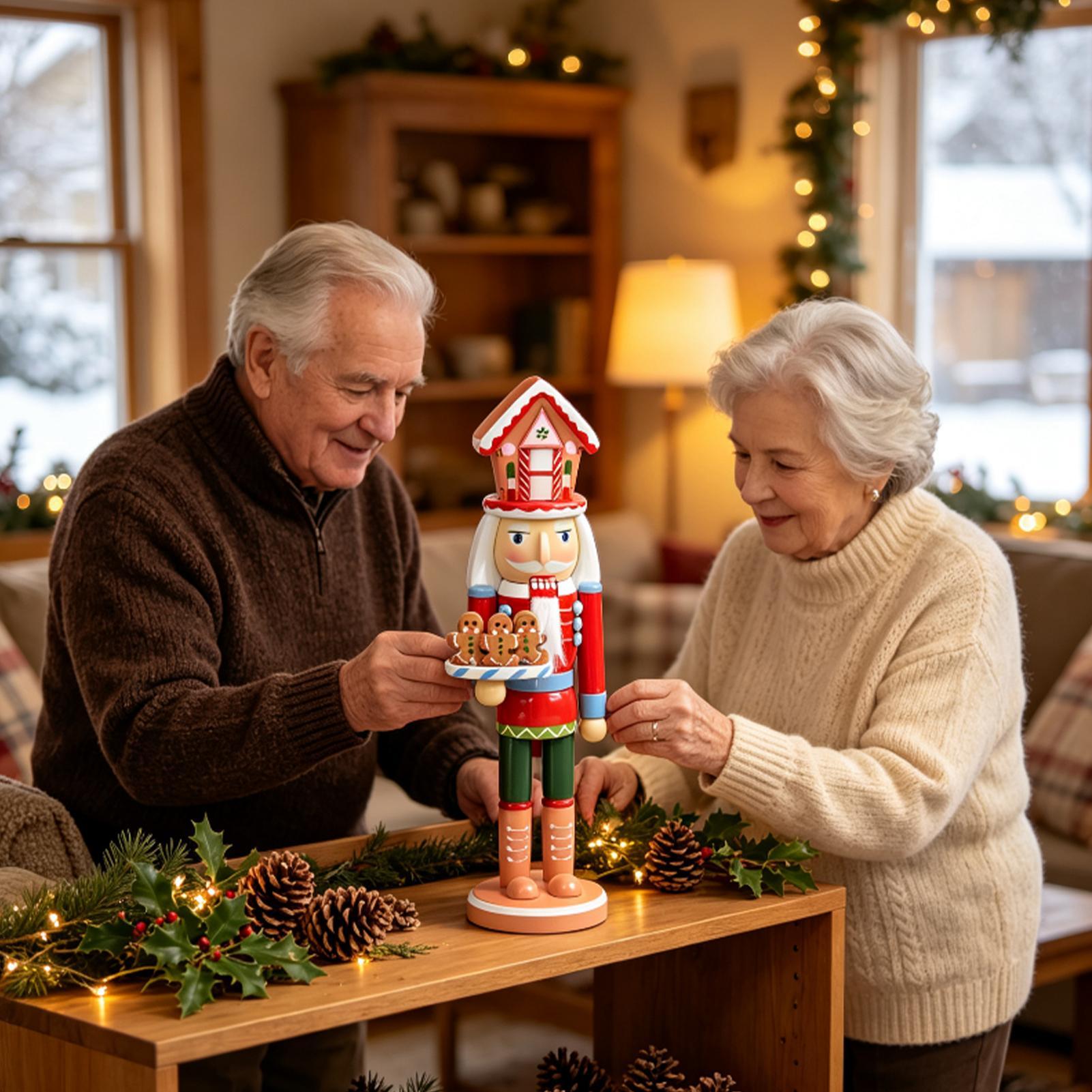 Nutcracker Figurine - Fındık Kırıcı Noel Süsleri 15 İnç