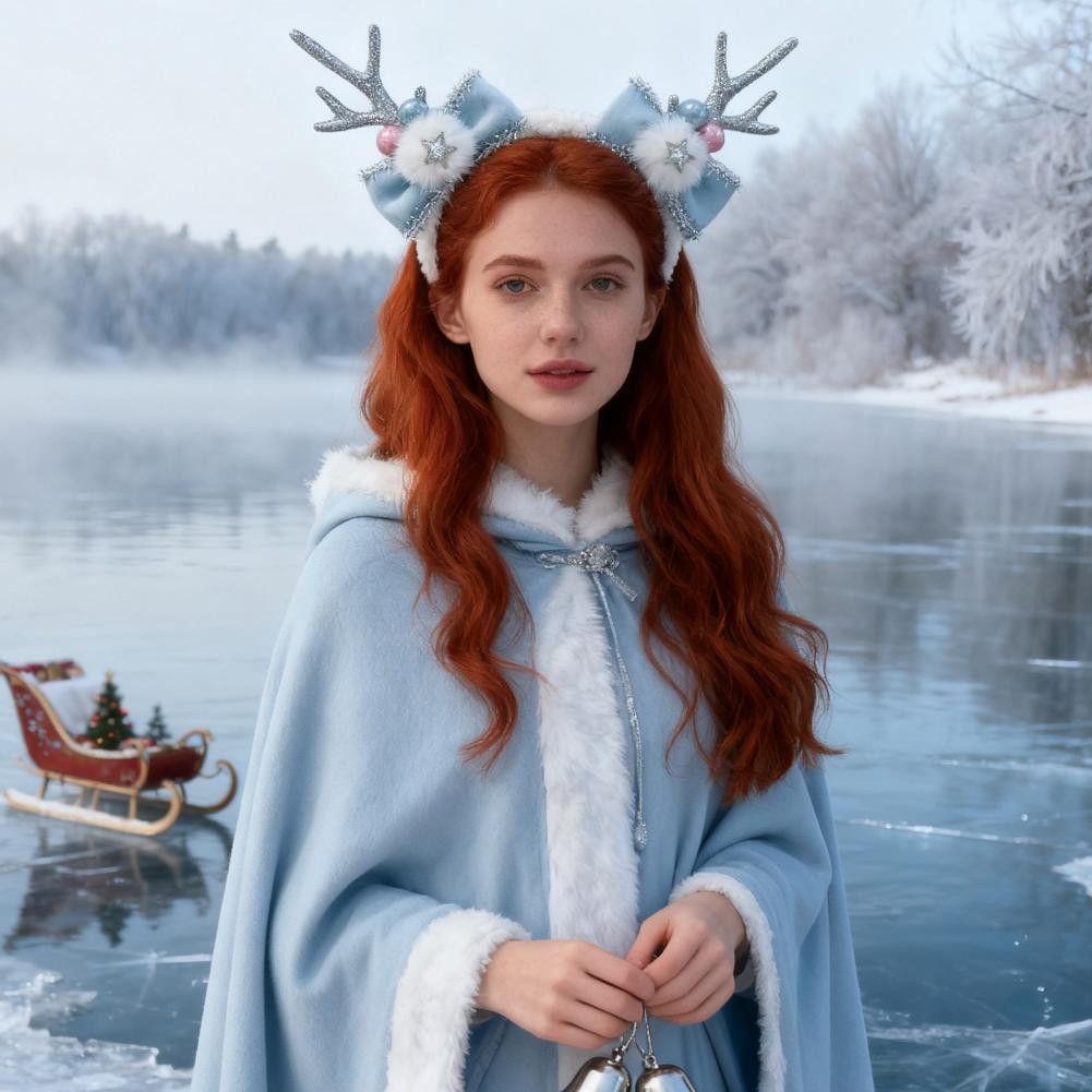 Noel saç bandı kadın geyik saç - Reindeer Antlers Headband incelemesi ve fiyatı