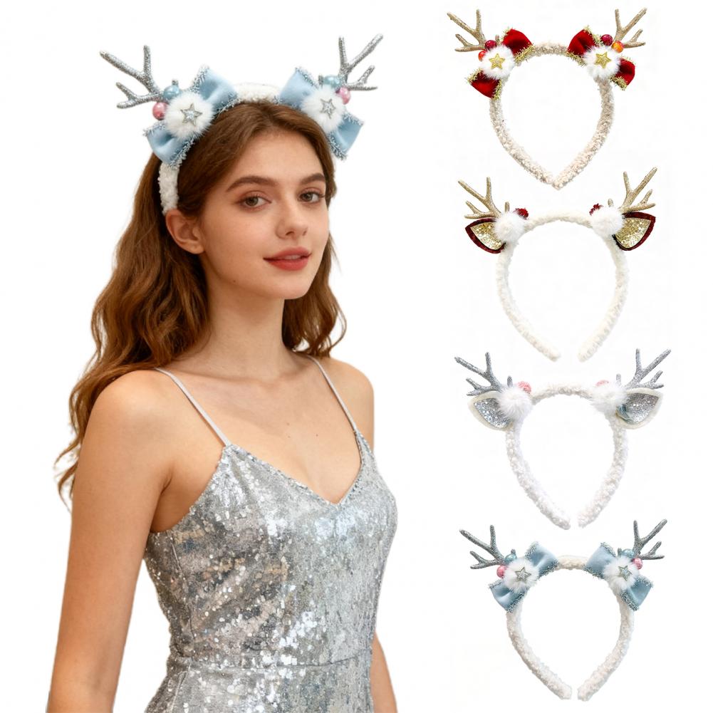 Noel saç bandı kadın geyik saç - Reindeer Antlers Headband incelemesi ve fiyatı