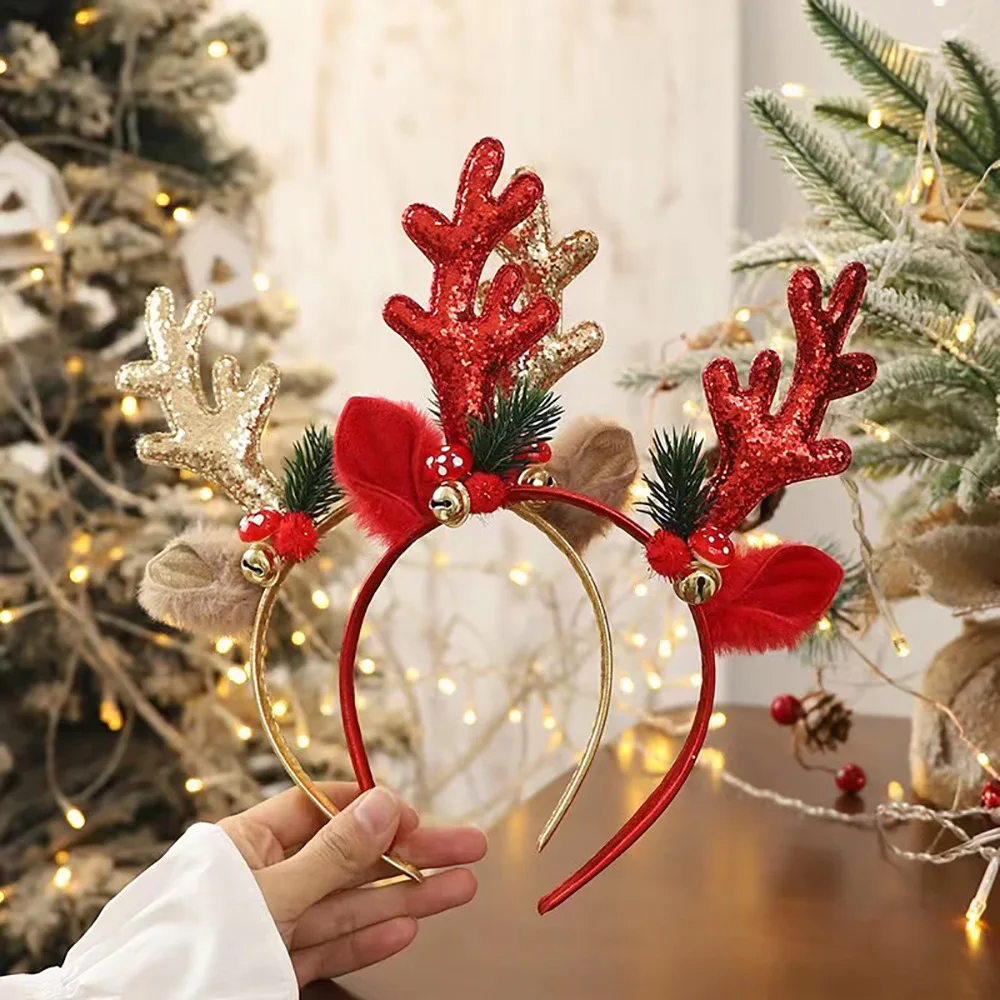 Noel Simli Geyik Boynuzu Bandı - Reindeer Antlers Headband incelemesi ve fiyatı