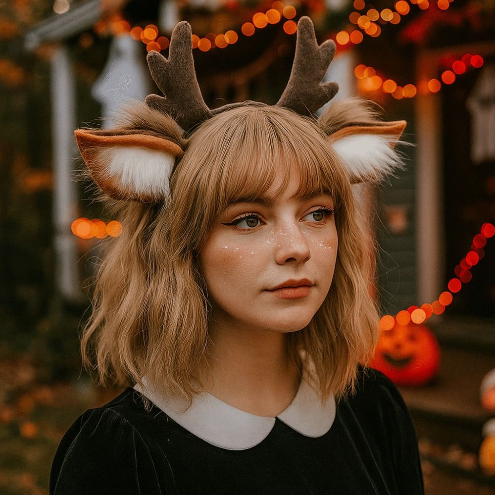 Unisex Geyik Kulakları Ren Gey - Reindeer Antlers Headband incelemesi ve fiyatı