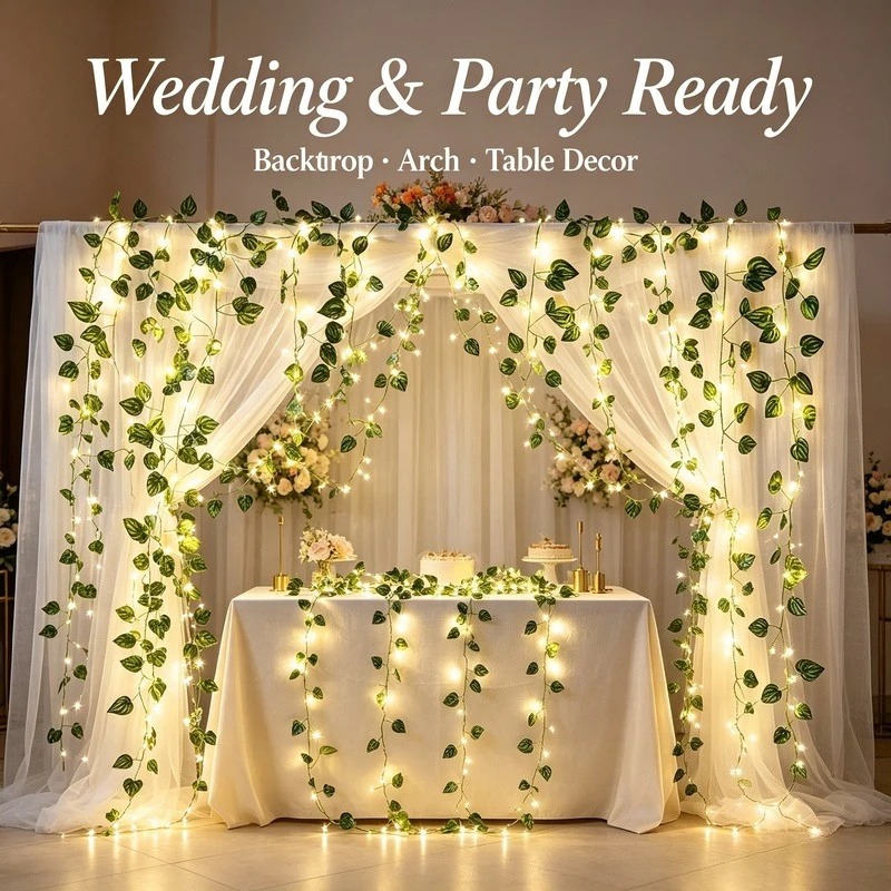 2M Yapay Yaprak LED Işık Zinci - Led Fairy String Lights incelemesi ve fiyatı
