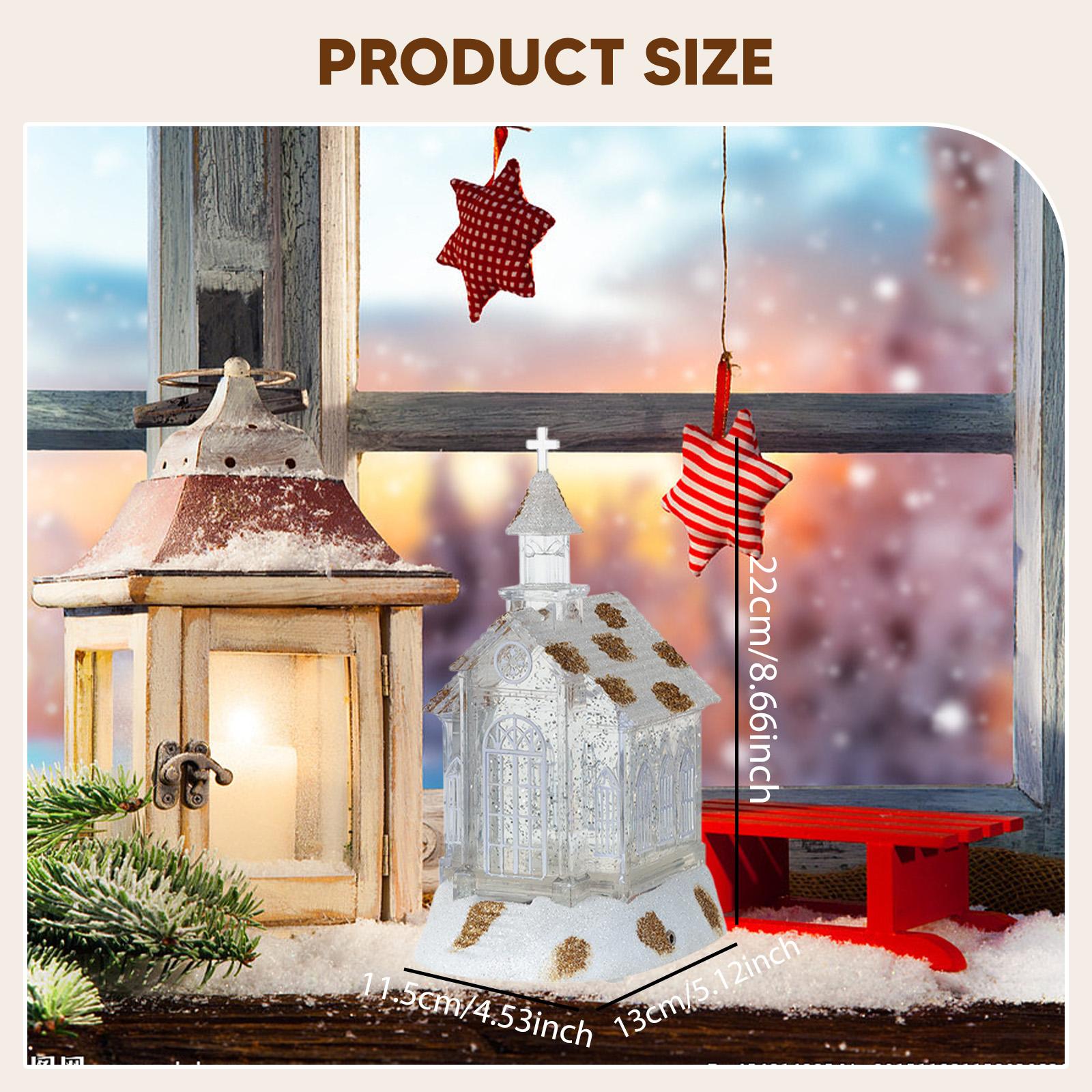 Ev İçin Noel Dekorasyonu Müzik - Snow Globe Musical incelemesi ve fiyatı