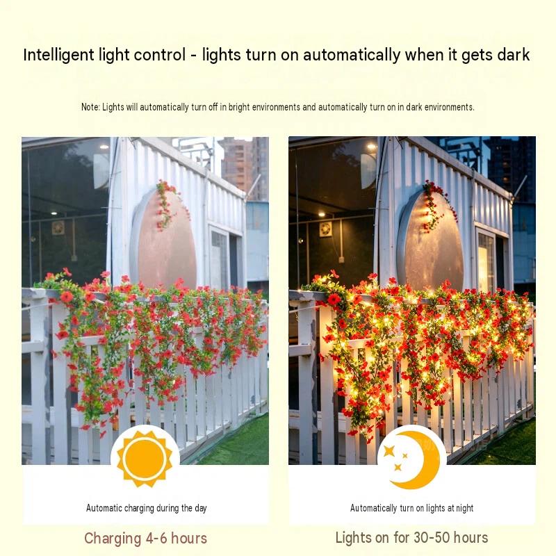 Güneş Enerjili Gül Çiçekli Çub - Led Fairy String Lights incelemesi ve fiyatı