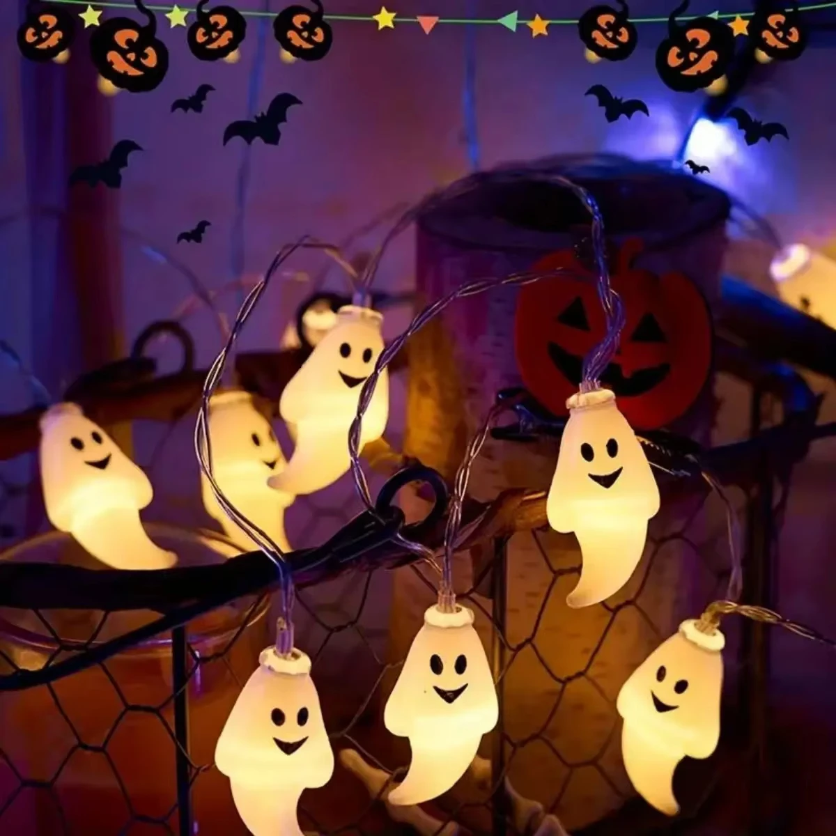 Pilli Cadılar Bayramı Hayalet  - Led Fairy String Lights incelemesi ve fiyatı
