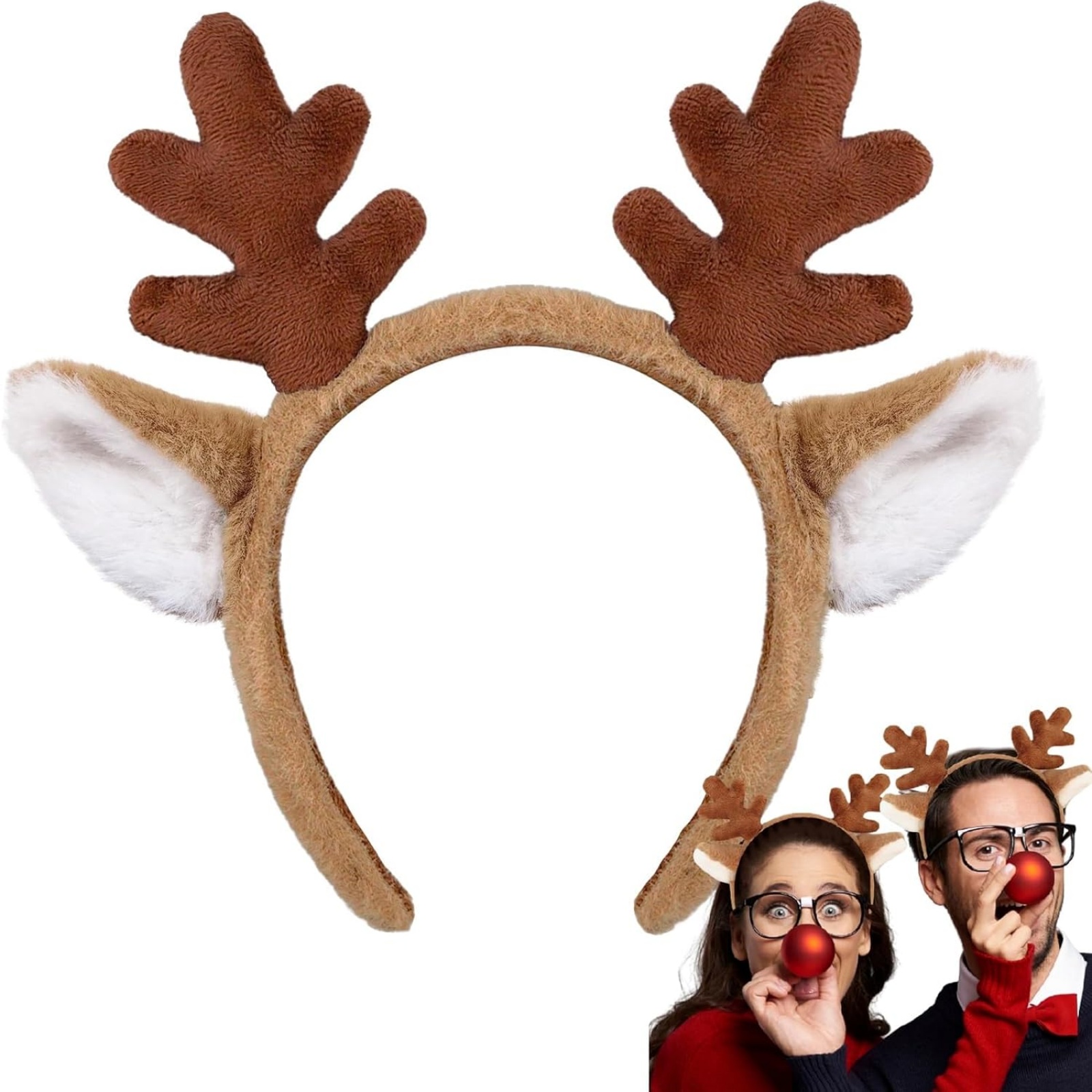 1 adet noel ren geyiği boynuzl - Reindeer Antlers Headband incelemesi ve fiyatı